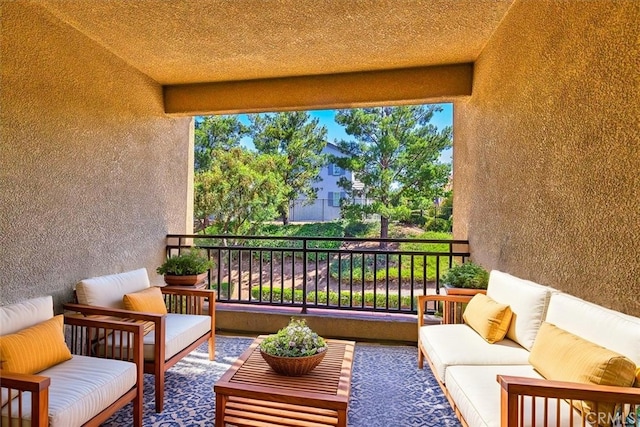 27569 Viridian St Unit 1, Murrieta, CA 92562 - balcony with an outdoor living space