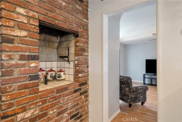 469 N Nearglen Ave, Covina, CA 91724 - detailed view of wood finished floors and baseboards