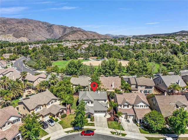 24934 Pine Creek Loop, Corona, CA 92883 - aerial view of residential area featuring a mountainous background