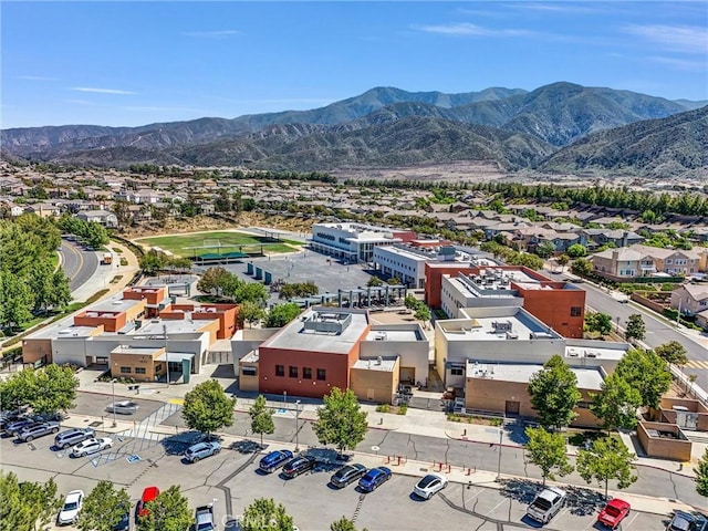 24934 Pine Creek Loop, Corona, CA 92883 - aerial view of residential area with a mountain backdrop