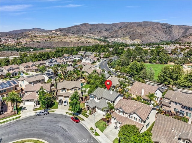 24934 Pine Creek Loop, Corona, CA 92883 - aerial view of residential area featuring mountains