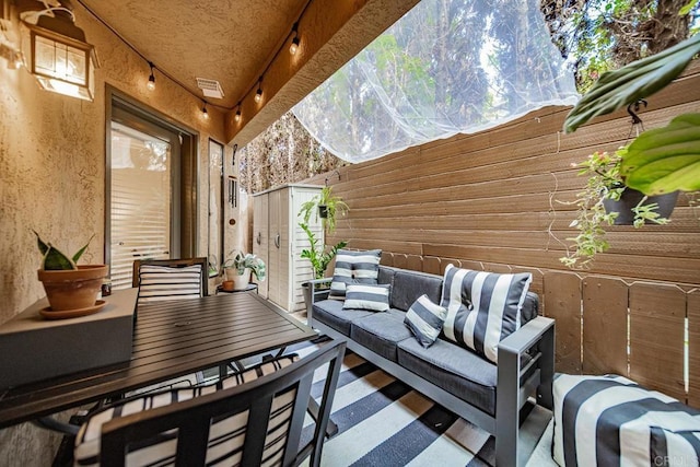 3773 1st Ave Unit 2, San Diego, CA 92103 - view of patio with an outdoor living space