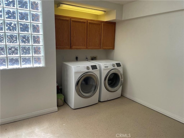 363 Cleo St, Laguna Beach, CA 92651 - laundry area featuring cabinet space and washer and dryer