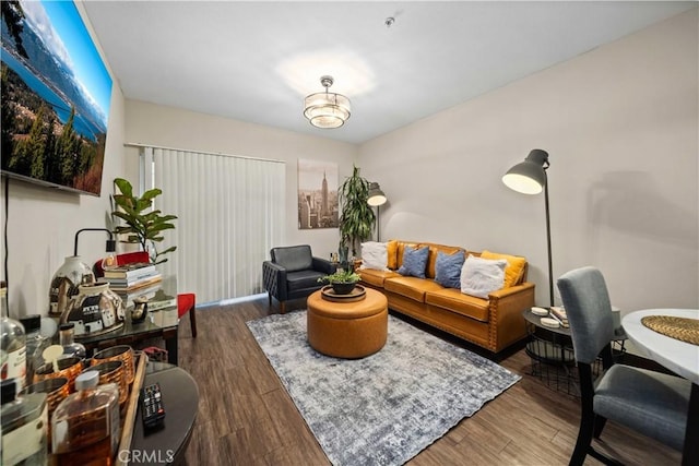 24545 Town Center Dr Unit 5201, Valencia, CA 91355 - living area featuring wood finished floors