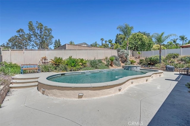 360 Carpio Dr, Diamond Bar, CA 91765 - view of pool with a fenced backyard