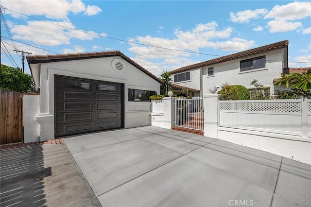 4161 Ricardo Dr, Yorba Linda, CA 92886 - view of front of house featuring stucco siding, a tile roof, and concrete driveway