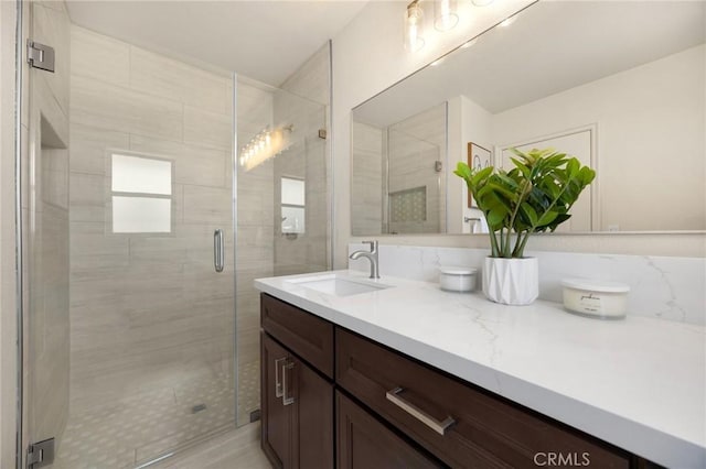 4161 Ricardo Dr, Yorba Linda, CA 92886 - bathroom with vanity and a stall shower