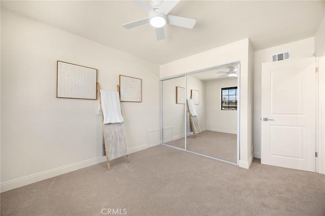 4161 Ricardo Dr, Yorba Linda, CA 92886 - unfurnished bedroom with carpet floors, a closet, and ceiling fan