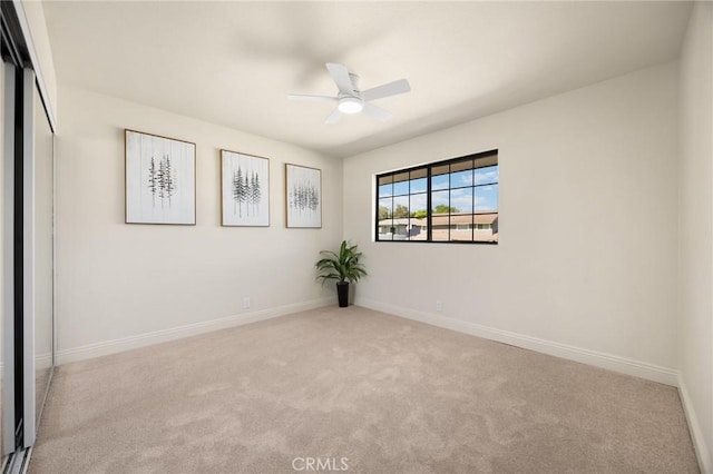 4161 Ricardo Dr, Yorba Linda, CA 92886 - empty room with carpet floors and a ceiling fan