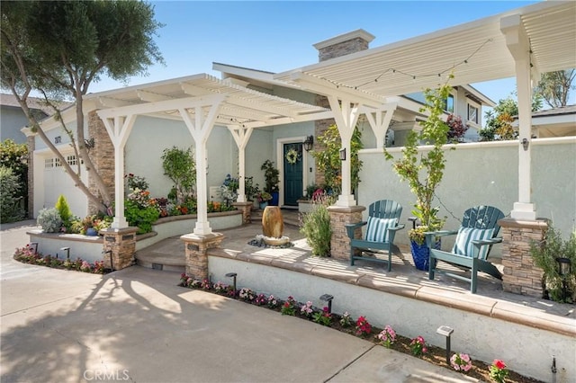 2172 N Pami Cir, Orange, CA 92867 - porch with a pergola