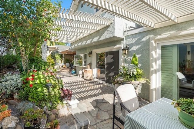 2172 N Pami Cir, Orange, CA 92867 - view of patio featuring a pergola