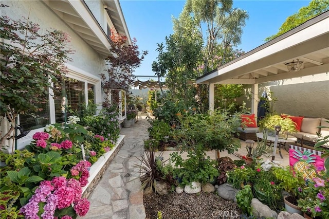 2172 N Pami Cir, Orange, CA 92867 - view of yard with a patio area and outdoor lounge area