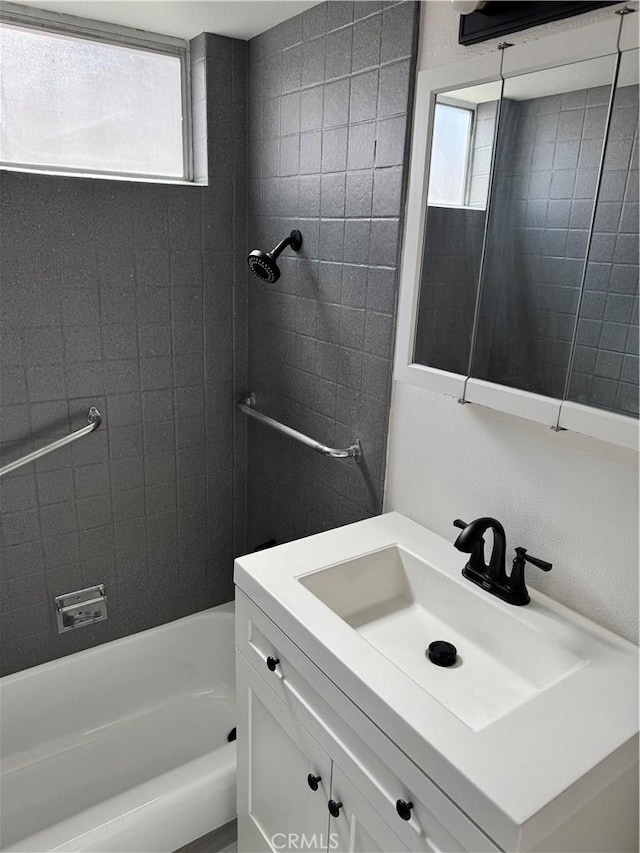 5781 Lime Ave, Cypress, CA 90630 - full bathroom featuring vanity and shower / washtub combination