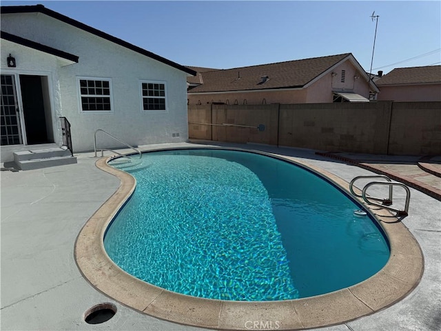 5781 Lime Ave, Cypress, CA 90630 - view of swimming pool with a patio area