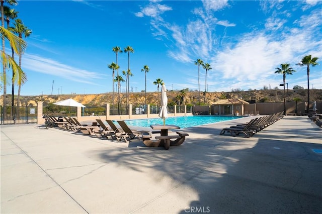 259 62nd, Newport Beach, CA 92663 - community pool featuring a patio