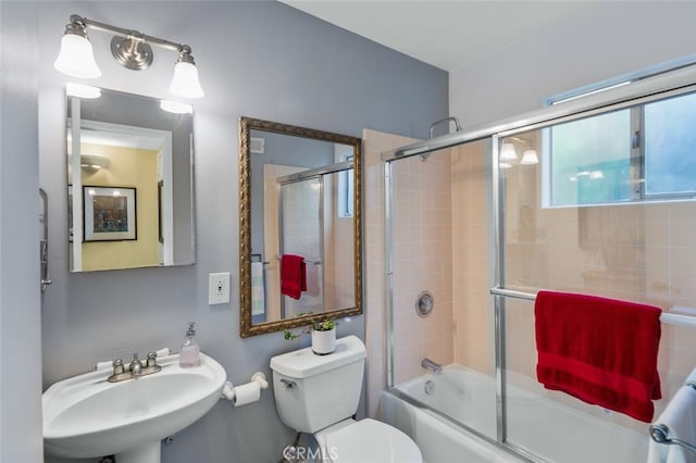 259 62nd, Newport Beach, CA 92663 - bathroom featuring a sink and enclosed tub / shower combo