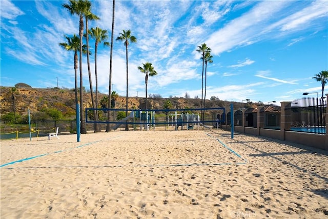 259 62nd, Newport Beach, CA 92663 - view of home's community with volleyball court