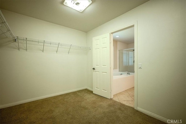 25217 Pacific Crest St, Corona, CA 92883 - spacious closet with light colored carpet