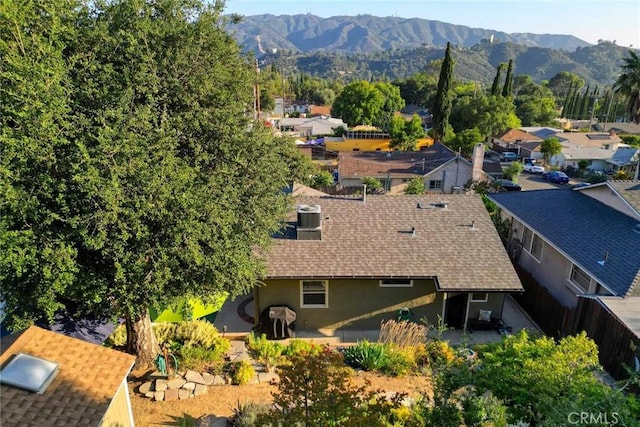 6541 Tokay Rd, Tujunga, CA 91042 - view from above of property featuring a mountain backdrop