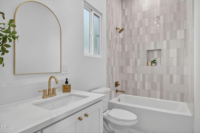 221 N 7th St, Santa Paula, CA 93060 - full bathroom featuring vanity and washtub / shower combination