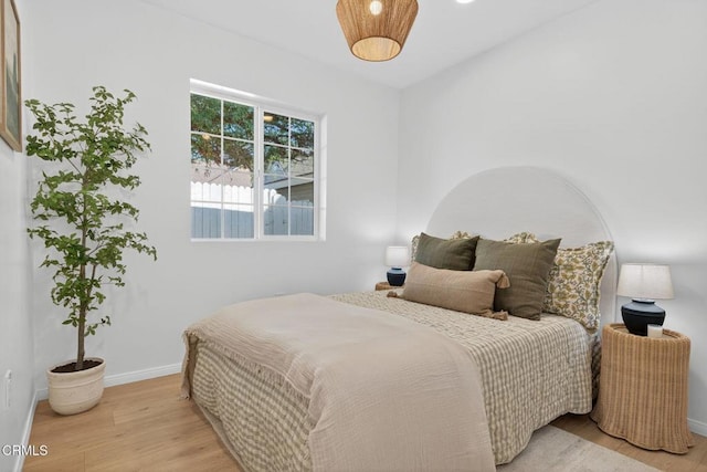 221 N 7th St, Santa Paula, CA 93060 - bedroom with light wood-style flooring and baseboards