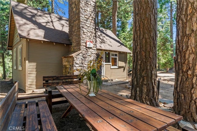 27917 Squirrel Ln, Lake Arrowhead, CA 92352 - view of deck