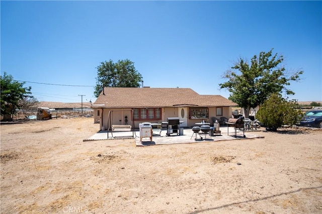 22731 Bryman Rd, Oro Grande, CA 92368 - rear view of house featuring a patio area