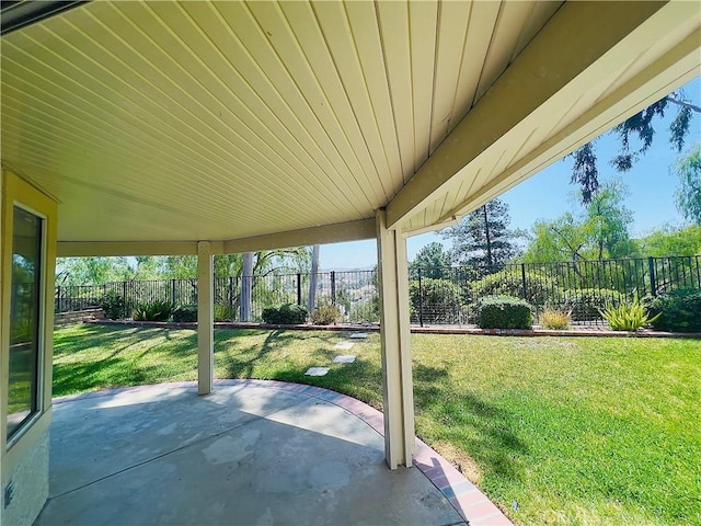 17346 Cold Spring Cir, Riverside, CA 92503 - fenced backyard featuring a patio area