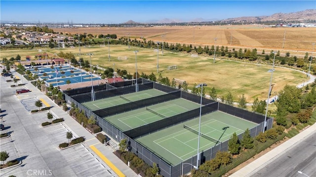 27843 Huron Ct, Menifee, CA 92585 - drone / aerial view of a mountain backdrop