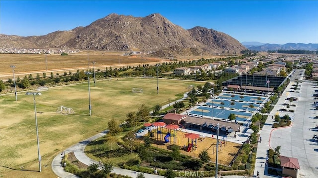 27843 Huron Ct, Menifee, CA 92585 - drone / aerial view of mountains