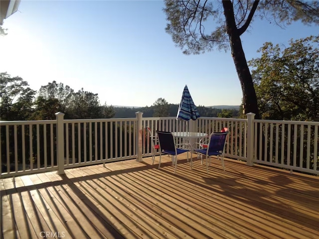 24145 Tokayana Way, Colfax, CA 95713 - deck featuring outdoor dining area
