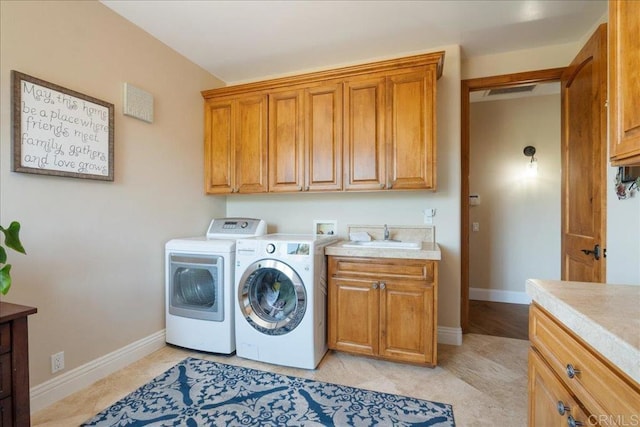 29861 Kirsten Ln, Vista, CA 92084 - laundry area featuring cabinet space and washer and dryer