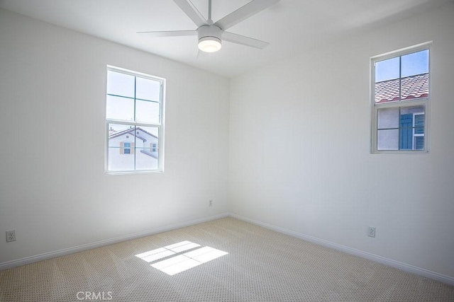 26370 Piazza Di Sarro, Newhall, CA 91321 - empty room with light carpet and a ceiling fan