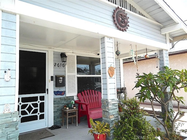 2616 S Denison Ave, San Pedro, CA 90731 - view of exterior entry with covered porch