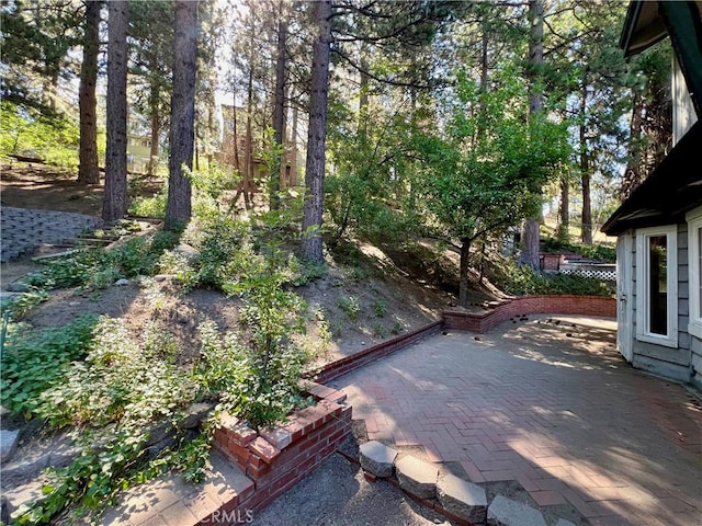 31016 Summit Dr, Running Springs, CA 92382 - view of patio / terrace