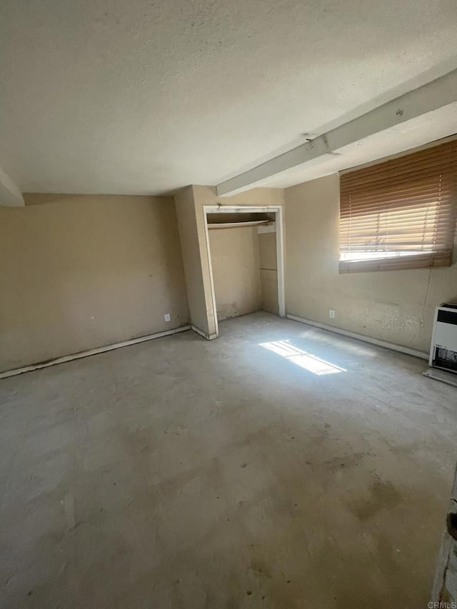 5412 Cervantes Ave, San Diego, CA 92114 - unfurnished bedroom with concrete floors and a closet