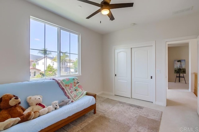 15240 Cayenne Creek Ct, San Diego, CA 92127 - living area with ceiling fan and baseboards