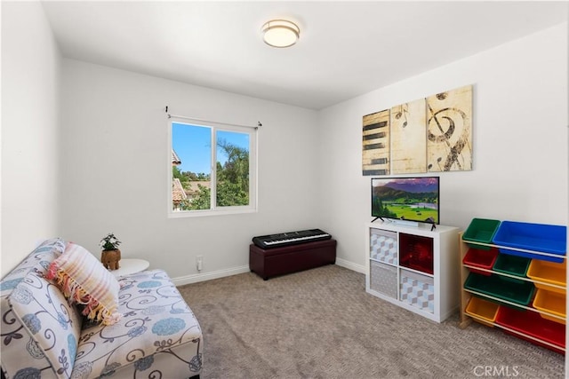 2040 Cape Cod Ct, Claremont, CA 91711 - sitting room with carpet floors and baseboards