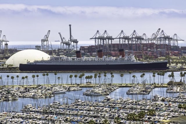 700 E Ocean Blvd Unit 2606, Long Beach, CA 90802 - water view featuring a marina
