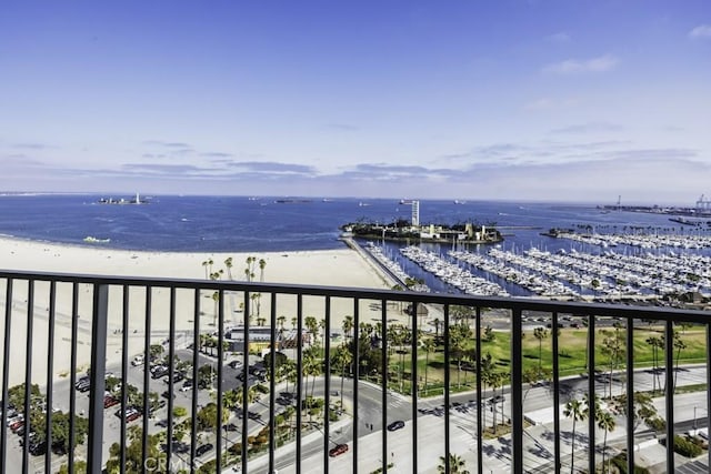 700 E Ocean Blvd Unit 2606, Long Beach, CA 90802 - water view featuring a marina
