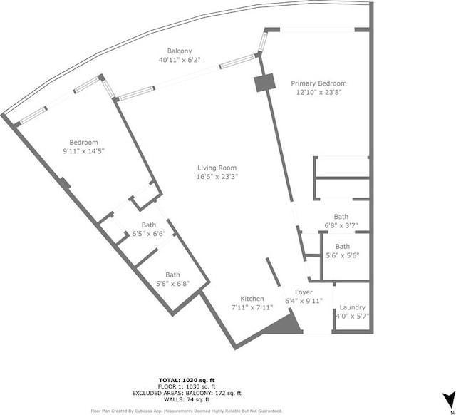 700 E Ocean Blvd Unit 2606, Long Beach, CA 90802 - view of floor plan / room layout