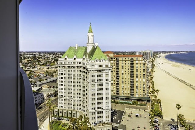 700 E Ocean Blvd Unit 2606, Long Beach, CA 90802 - view of building exterior with a city view and view of water and beach