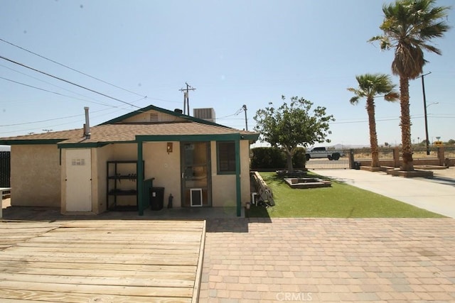 38103 Dividing Line St, Yermo, CA 92398 - view of deck