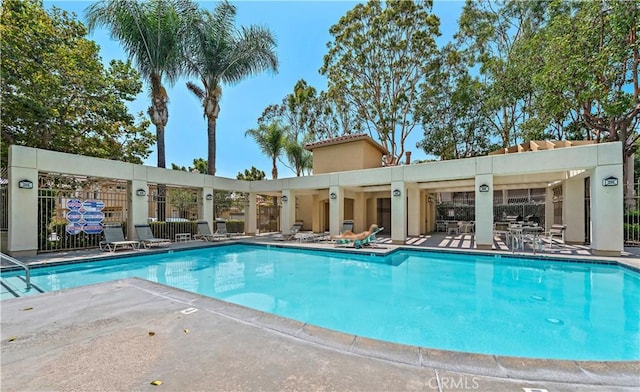 36 Via Madera, Rancho Santa Margarita, CA 92688 - community pool with a patio area