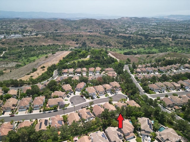 26181 San Marino Ct, Mission Viejo, CA 92692 - view of property location with a mountain backdrop and nearby suburban area