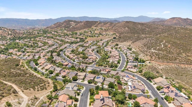 27792 Elderberry St, Murrieta, CA 92562 - aerial view of property's location with mountains and nearby suburban area