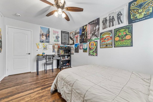 27792 Elderberry St, Murrieta, CA 92562 - bedroom featuring wood finished floors and a ceiling fan