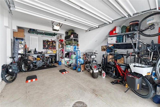 206 Alamo Ct, Long Beach, CA 90802 - garage with a garage door opener