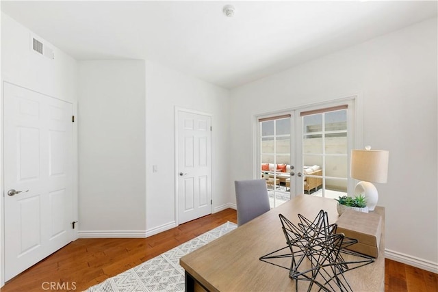 1114 Vincent St Unit A, Redondo Beach, CA 90277 - office with wood finished floors and baseboards