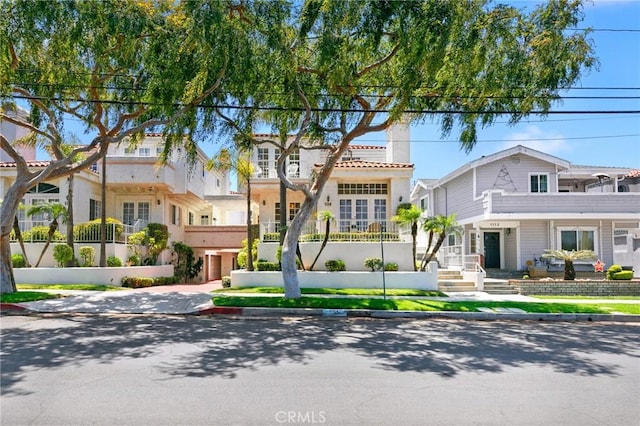 1114 Vincent St Unit A, Redondo Beach, CA 90277 - view of front of home with a chimney and stucco siding